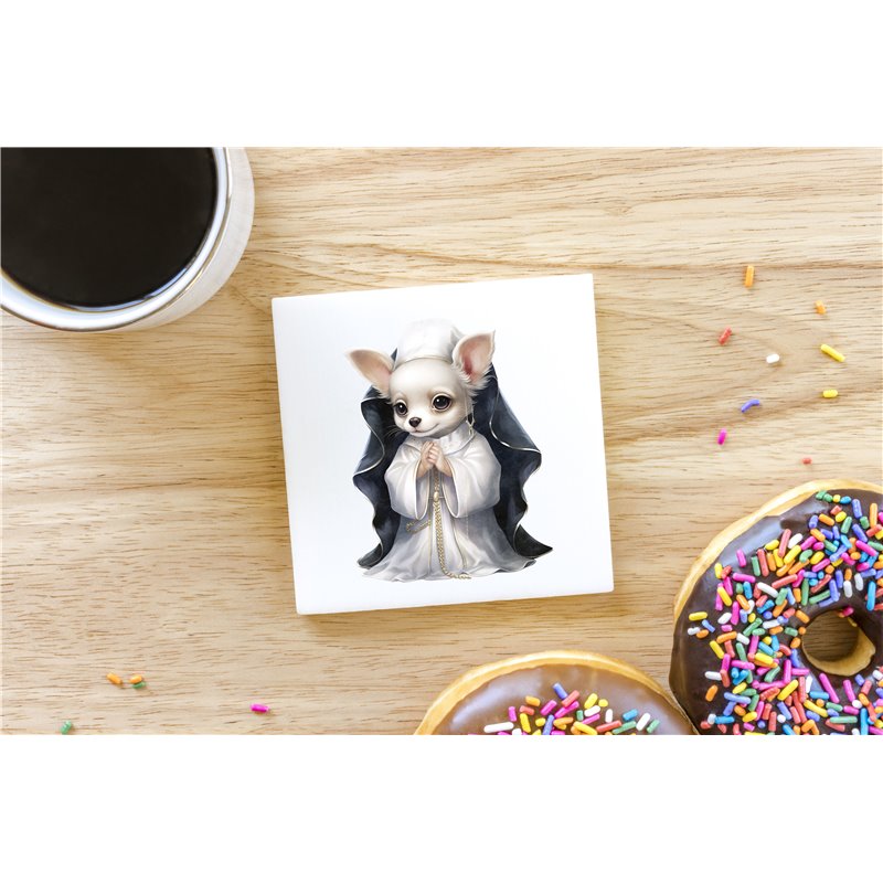 Ceramic Tile Coaster/ Trivet - Ch7