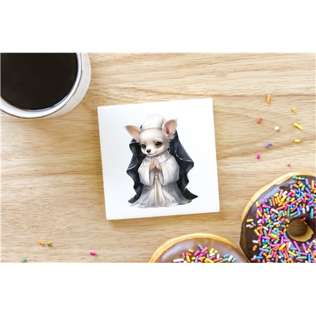 Ceramic Tile Coaster/ Trivet - Ch7