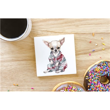 Ceramic Tile Coaster/ Trivet - Ch9