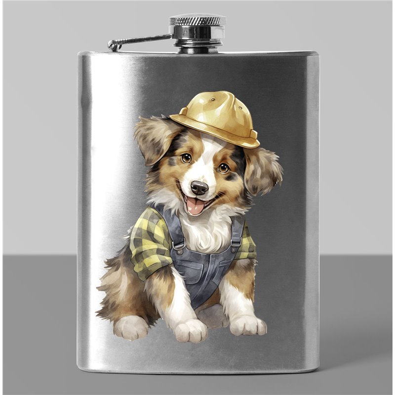 8 oz Hip Flask - as 30