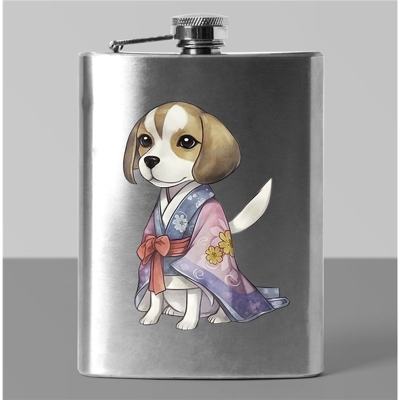 8 oz Hip Flask - be 4