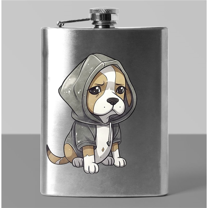 8 oz Hip Flask - be 8