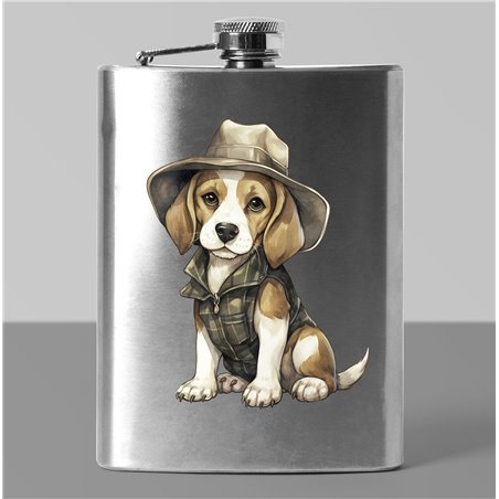 8 oz Hip Flask - be 32