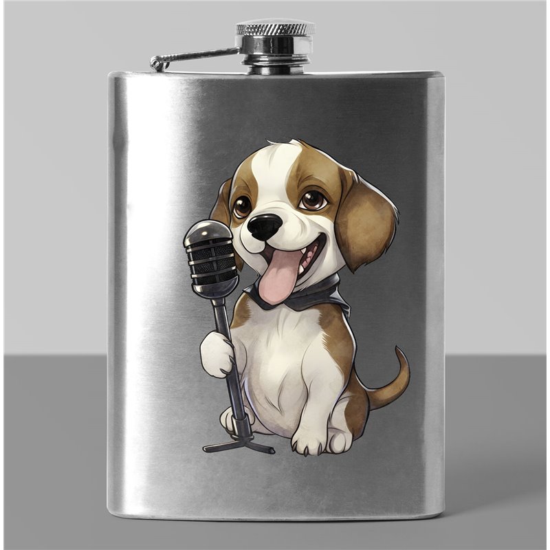 8 oz Hip Flask - be 33