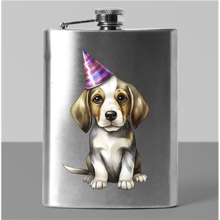 8 oz Hip Flask - be 36