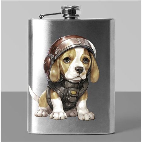 8 oz Hip Flask - be 38