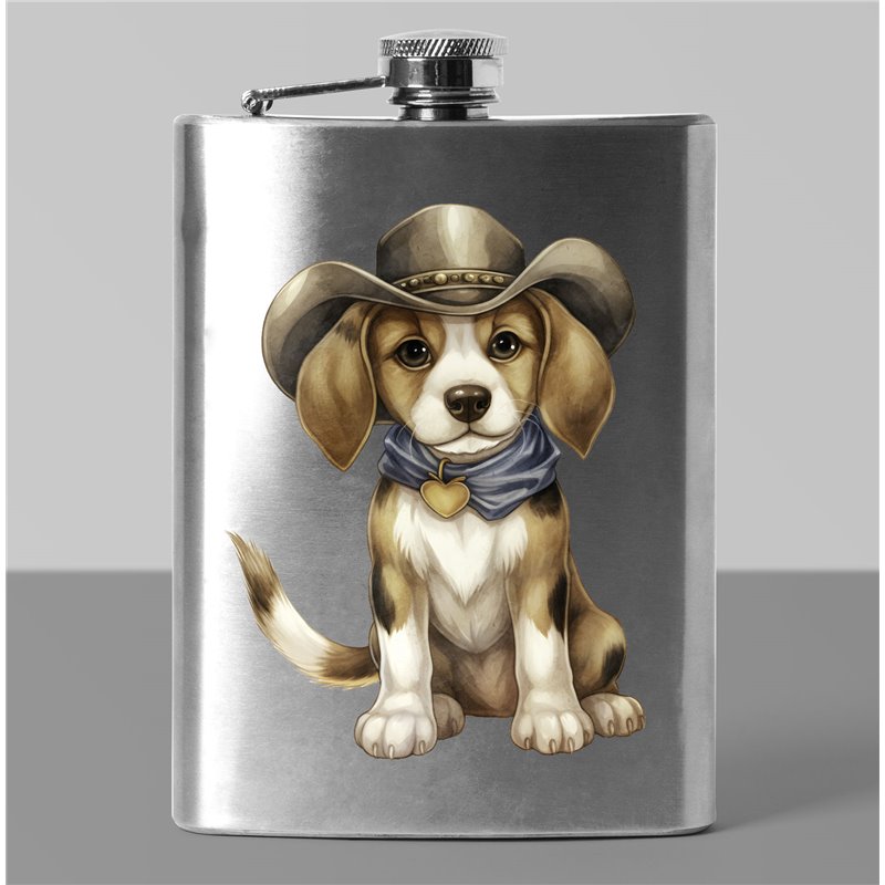 8 oz Hip Flask - be 46