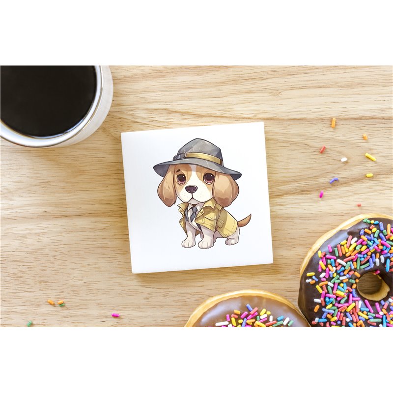 Ceramic Tile Coaster/ Trivet - be 26