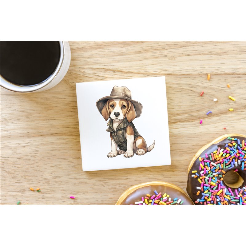 Ceramic Tile Coaster/ Trivet - be 32