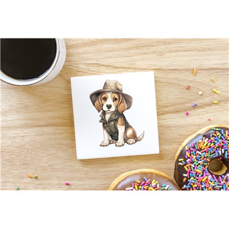 Ceramic Tile Coaster/ Trivet - be 32