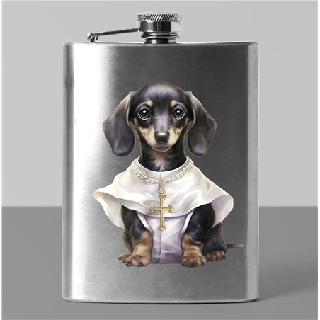 8 oz Hip Flask - da 3