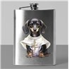 8 oz Hip Flask - da 3