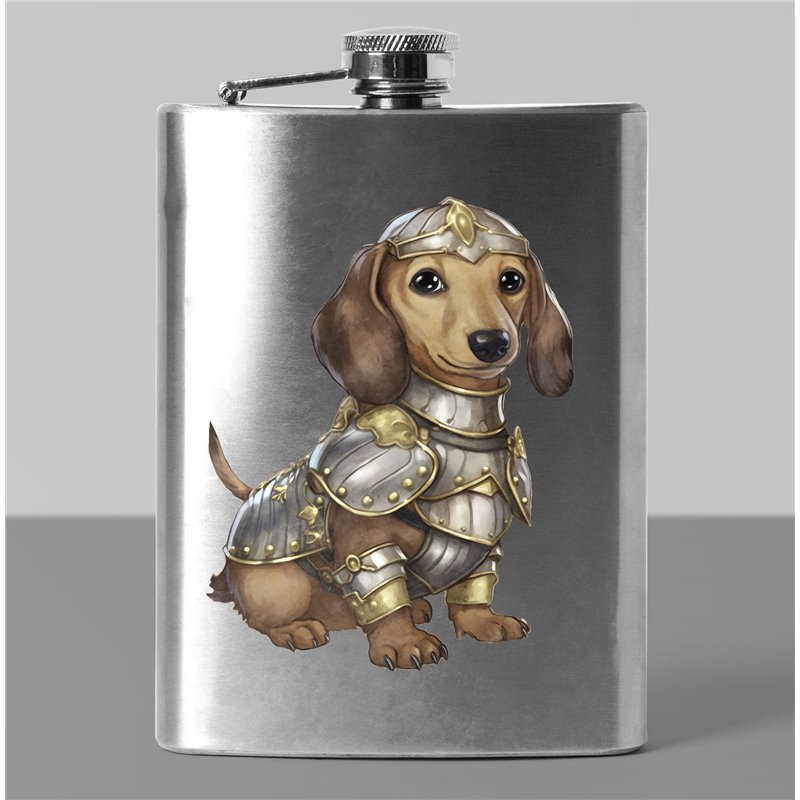 8 oz Hip Flask - da 4