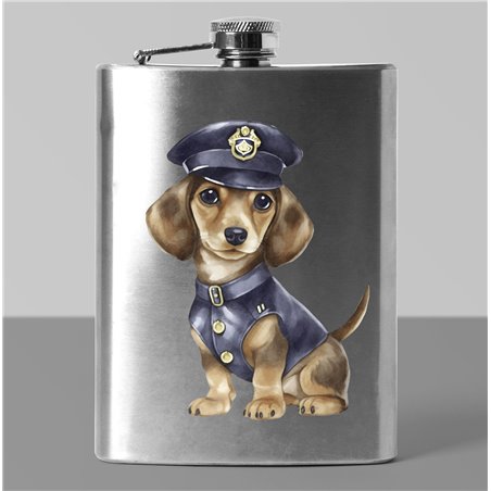 8 oz Hip Flask - da 6