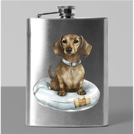 8 oz Hip Flask - da 8