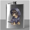 8 oz Hip Flask - da 10