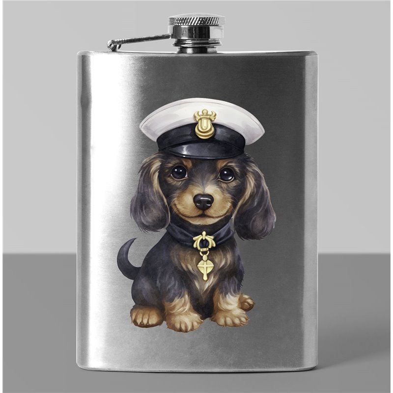 8 oz Hip Flask - da 31