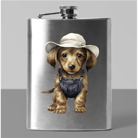 8 oz Hip Flask - da 32