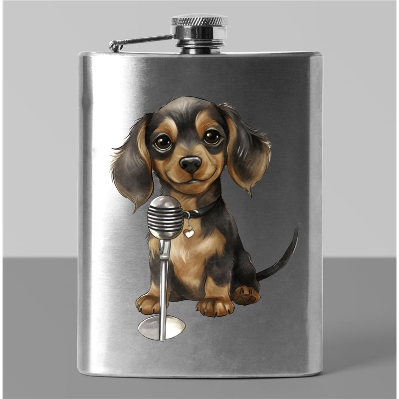 8 oz Hip Flask - da 33