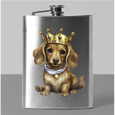 8 oz Hip Flask - da 34