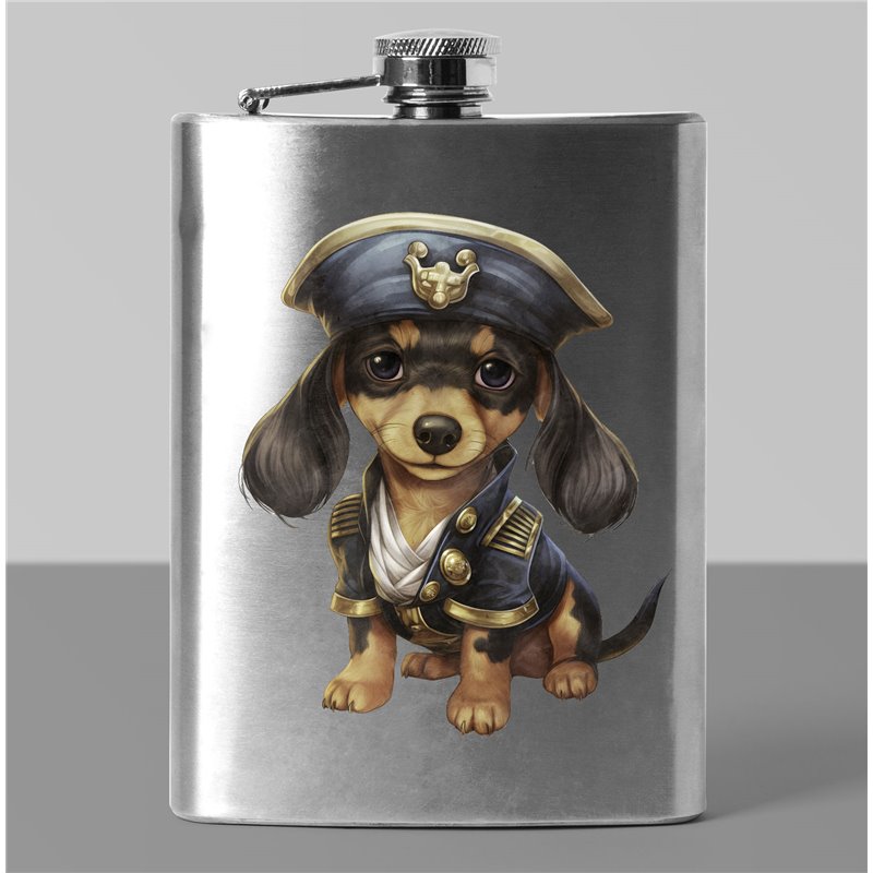8 oz Hip Flask - da 40