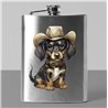 8 oz Hip Flask - da 44
