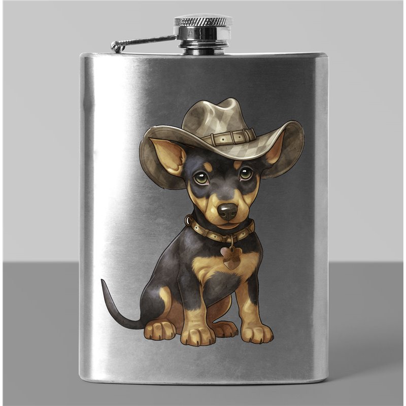 8 oz Hip Flask - do 39