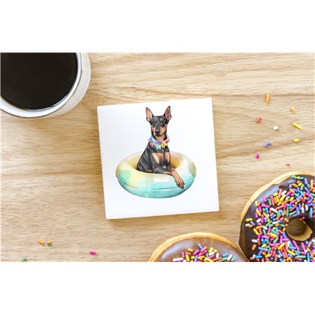 Ceramic Tile Coaster/ Trivet - do 6