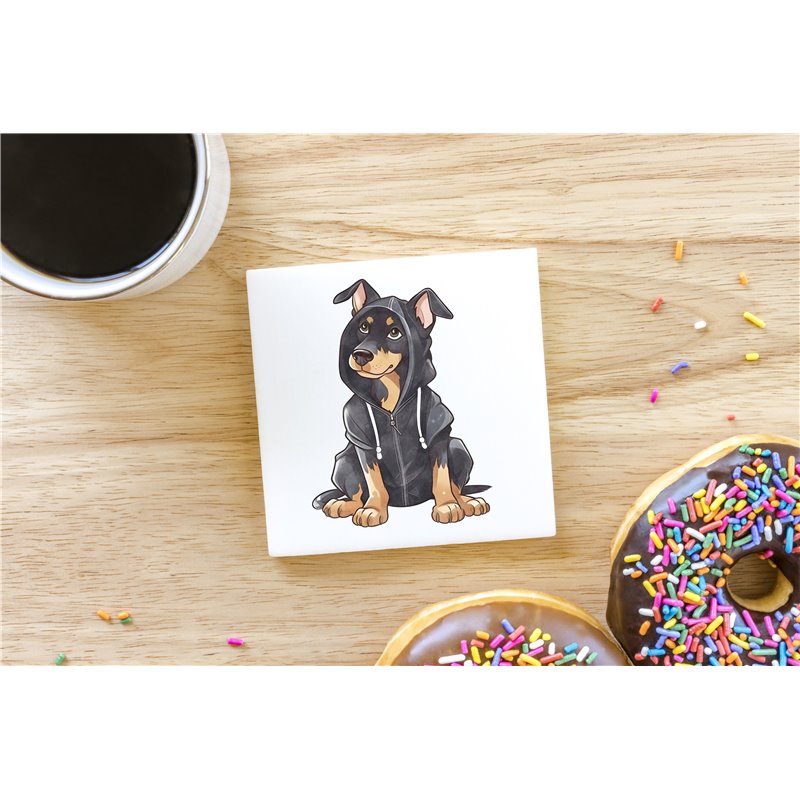 Ceramic Tile Coaster/ Trivet - do 8