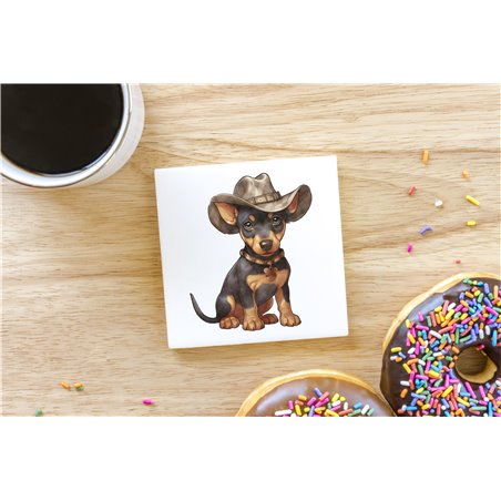 Ceramic Tile Coaster/ Trivet - do 37