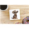 Ceramic Tile Coaster/ Trivet - do 37