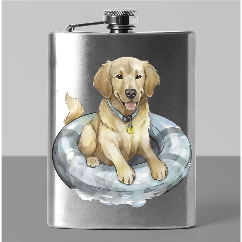 8 oz Hip Flask - gr 8