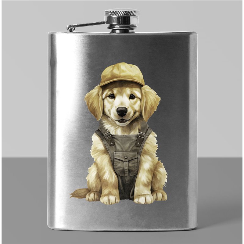 8 oz Hip Flask - gr 31