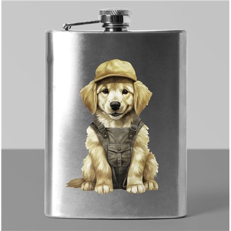 8 oz Hip Flask - gr 31