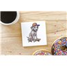 Ceramic Tile Coaster/ Trivet - gd 2