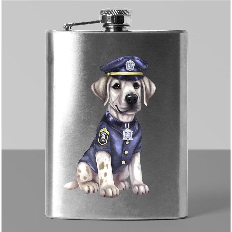 8 oz Hip Flask - gd 6