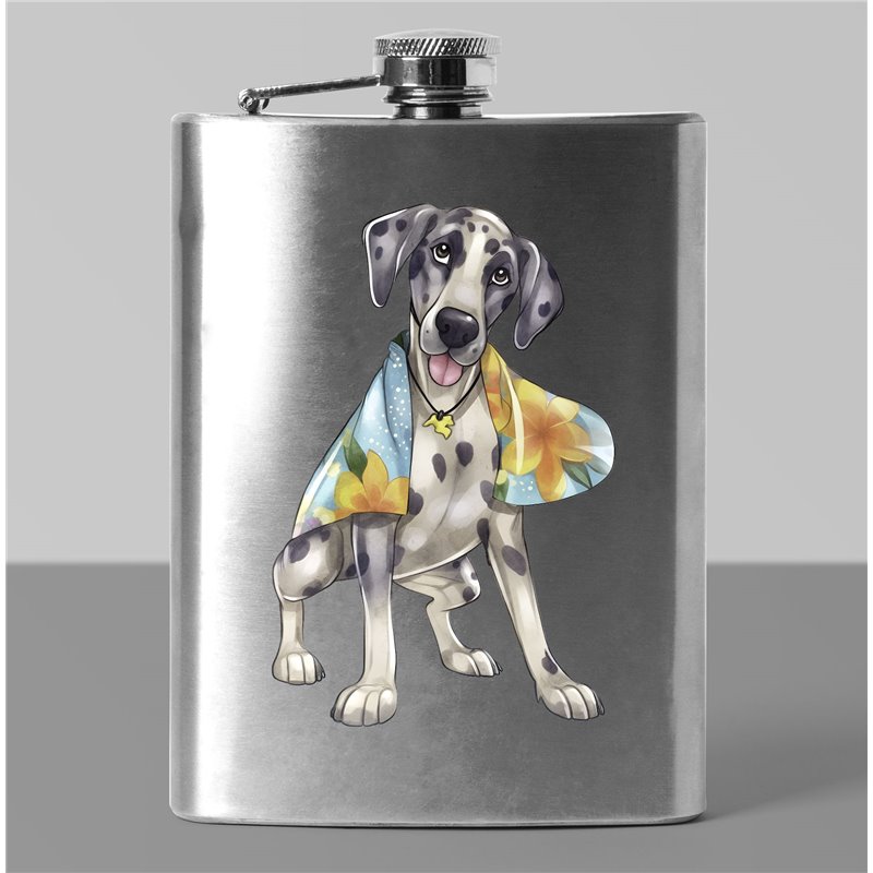 8 oz Hip Flask - gd 7