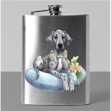 8 oz Hip Flask - gd 8