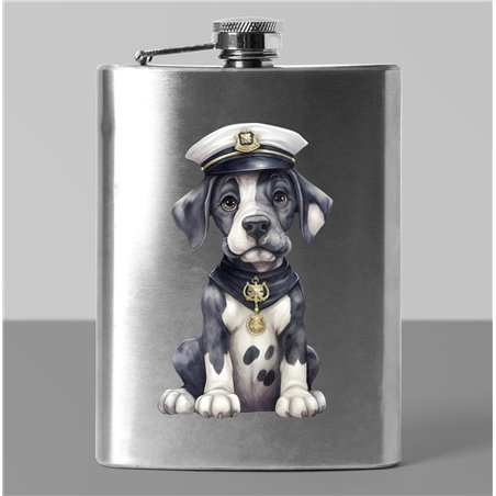 8 oz Hip Flask - gd 40