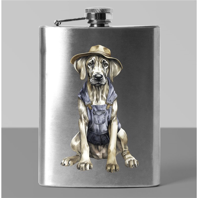 8 oz Hip Flask - gd 41