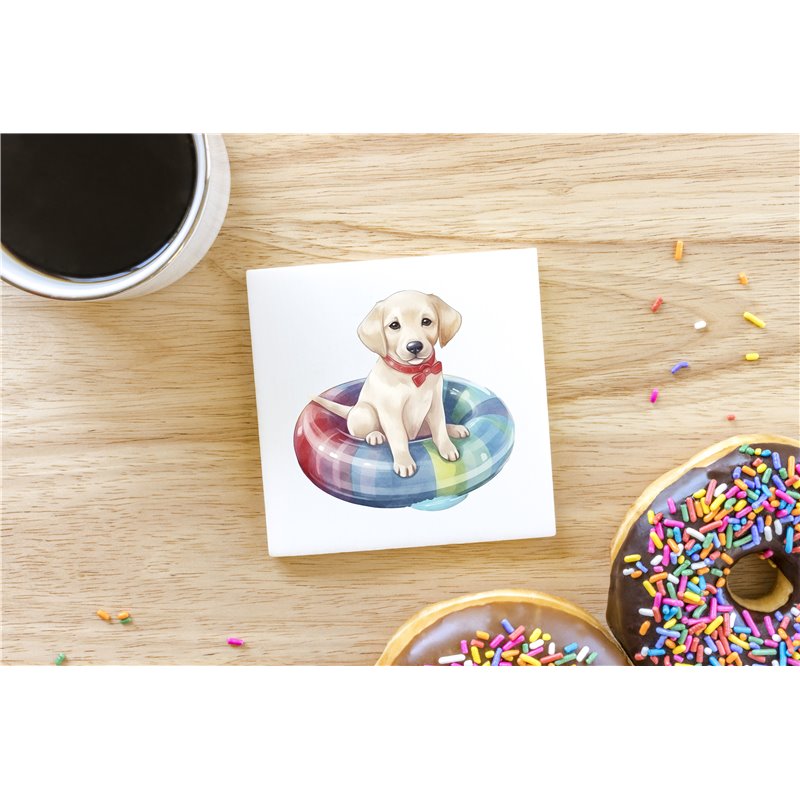 Ceramic Tile Coaster/ Trivet - la 6