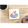 Ceramic Tile Coaster/ Trivet - la 6