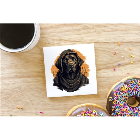 Ceramic Tile Coaster/ Trivet - la 34