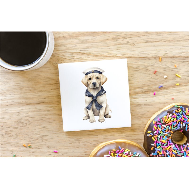 Ceramic Tile Coaster/ Trivet - la 39