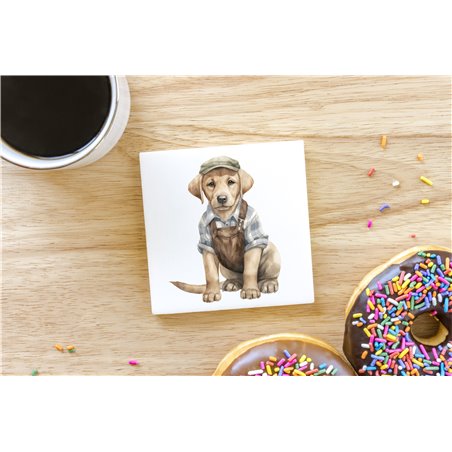 Ceramic Tile Coaster/ Trivet - la 40