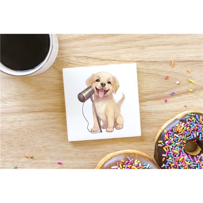 Ceramic Tile Coaster/ Trivet - la 41