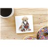 Ceramic Tile Coaster/ Trivet - la 47