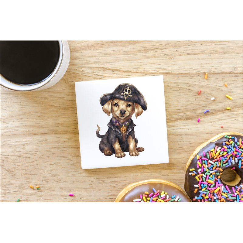 Ceramic Tile Coaster/ Trivet - la 48