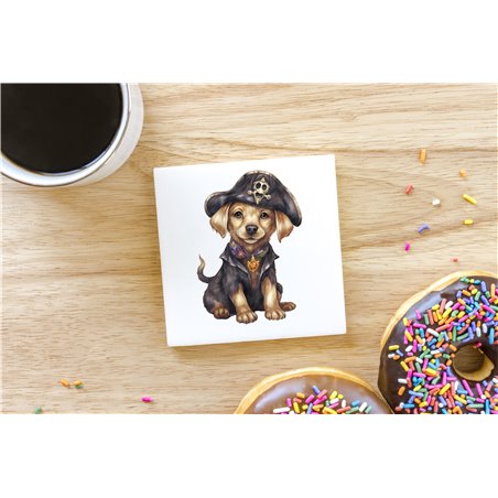 Ceramic Tile Coaster/ Trivet - la 48