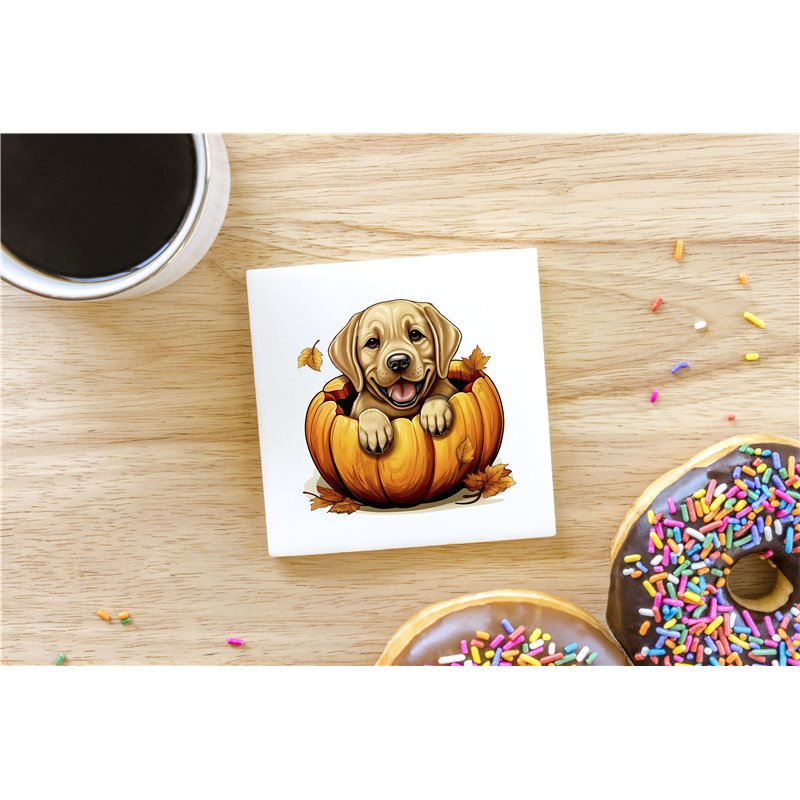 Ceramic Tile Coaster/ Trivet - la 51